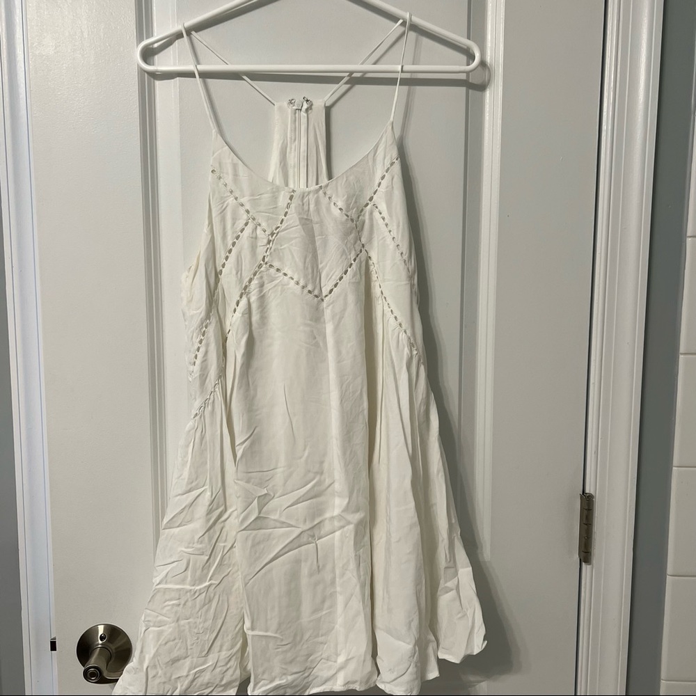 WORN ONCE | Lulus White Dress | Size Medium